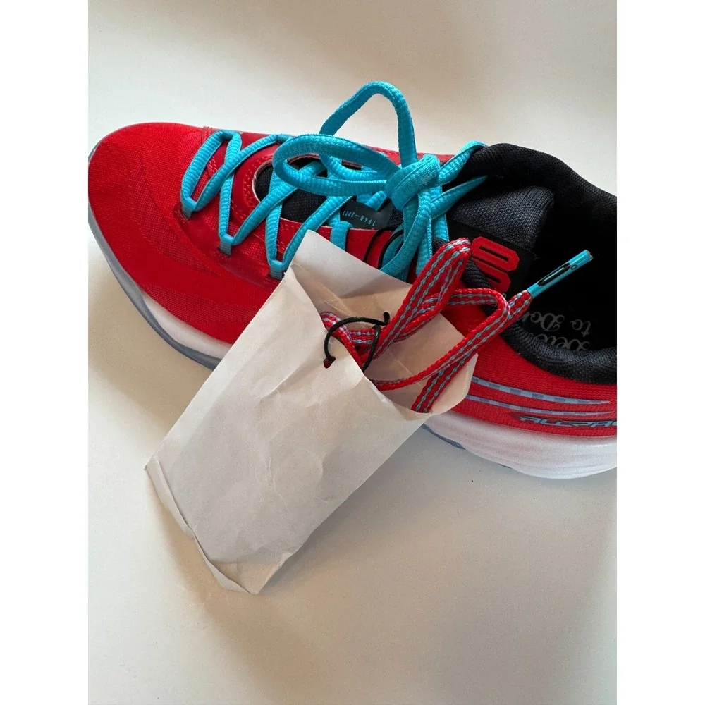PUMA AllPro Nitro Scoot Red Basketball Sneakers Athletic Shoes Men's Size‎ 9.5